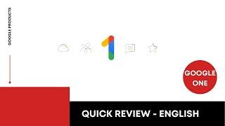 Google One Benefits and Pricing  - English