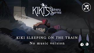 [No music] Kiki Sleeping on the Train Ambience (Studio Ghibli ASMR Ambience)