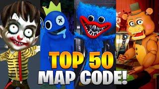 TOP 50 HORROR MAP CODES FORTNITE CREATIVE 2.0