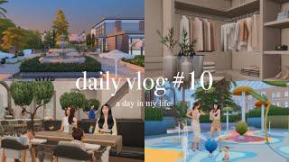 day in my life | playdate + brunch etc | the sims 4 vlog