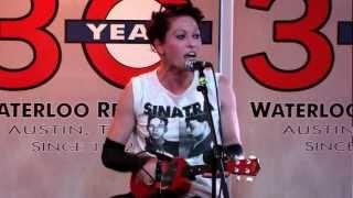 Amanda Palmer "Map Of Tasmania" live at Waterloo Records in Austin, TX