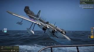 UBOAT: Brit "Snorts Tea" hey old chap watch this!  Kamikaze pilots strike again.