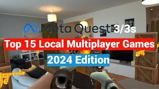 Top 15 Best Local Multiplayer Party Games On The Quest 2 / 3 / 3s - 2024 Edition