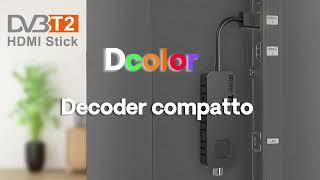 Dcolor Decoder DVB-T2 Decoder Digitale Terrestre