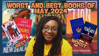 Worst & Best Books of May 2024 | A Big Reading Month 80+ Books