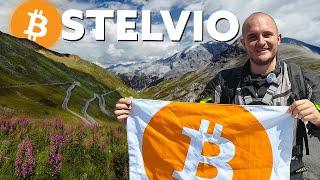 BITCOIN na Passo dello Stelvio  Wyprawa motocyklowa ️