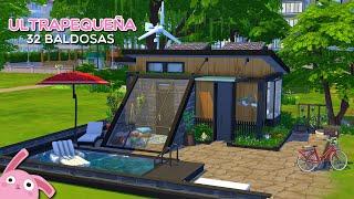 CASA ULTRAPEQUEÑA [32 Baldosas] Los Sims 4  SPEED BUILD