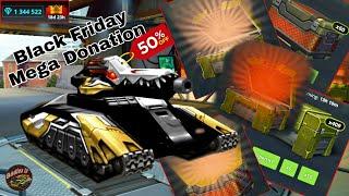 Tanki Online - Black Friday 2021 -  Mega container opening - [ 400x Container] - Exotic Lucky