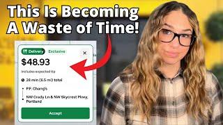 This Is Becoming A Waste of Time! | DoorDash, Uber Eats, Grubhub, Spark Driver Ride Along