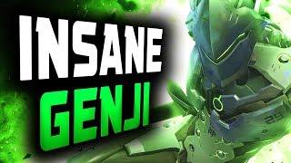 Architect - Korean Genji God! 38 ELIMS! [ OVERWATCH SEASON 14 TOP 500 ]