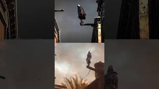 Assassin's Creed Superhero Landing #superhero #superherolanding #stunt #style #shorts #short #reels