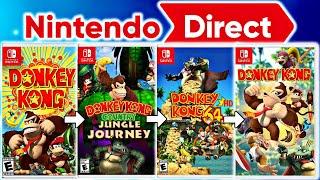 Finally Time for Donkey Kong at the Nintendo Direct?