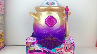 Magic Mixies Magic Cauldron Spell Ingredients Mist & Electronic Furry Friend Interactive Unboxing
