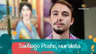 Santiago Posho, muralista [Más que un muro] Telemedellín