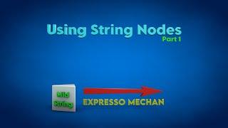 Cinema 4D Xpresso Tutorial 39:  Using String Nodes (Part 1 of 2)