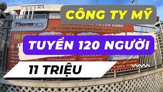 Lương Tháng 11 Triệu, Công Ty Thermtrol Của Mỹ Cần Tuyển Dụng 120 Người