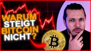 BITCOIN FÄLLT trotz positiver NEWS!WAS ist los?