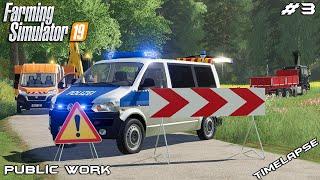 Emergency - cleaning and slide | Public Work Stappenbach | Farming Simulator 19 | Episode 3