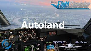 PMDG 737-700 for MSFS - Tutorial: Autoland