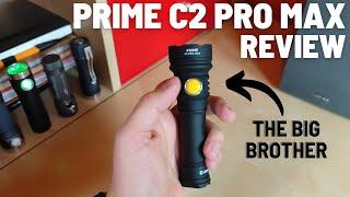 Armytek Prime C2 Pro Max Review - Finally Flashlight with Good Power!