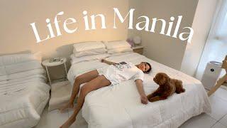 Life in Manila | cleaning my condo, casual days, going out on dates, cry baby unboxing