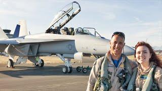 CTV reporter takes the controls of a fighter jet