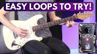 Guitar Looping for Beginners (easy loops to try!)