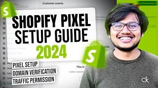 How to Connect Facebook Pixel to Shopify 2024 | Facebook Ads Pixel Setup Tutorial