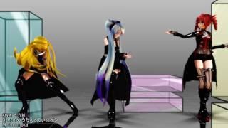 【MMD】WAVE 3mens ver (fixed cameraVer )