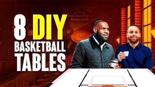 8 DIY Basketball Table IDEAS  | Highlights #Shorts