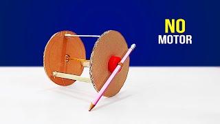 Simple Rubber Powered Project | Rubber band Powered Invention