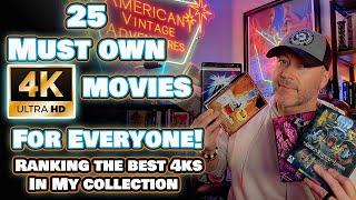 Top 25 Must-Own 4Kuhd Blu-Ray Movies for Collectors