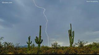 Monsoon 2021 brings heavy rain, lightning and thunder to the Valley