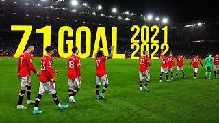 Manchester United All Goals 2021/2022