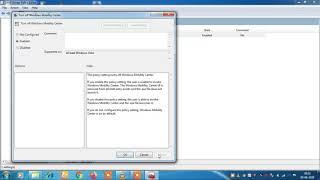 How to Windows Mobility Center Disable and Enable in Windows 7,8,10