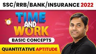 Time and Work - Basic Concepts | Quantitative Aptitude | Banking Foundation Course 2022