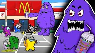 AMONG US vs GRIMACE SHAKE | Toonz Animation