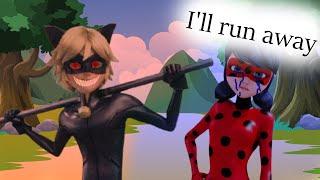 Ladybag RAN AWAY from the cat noir @LORCRAFTS Family Poor pregnant | Ladybug VS Black Cat