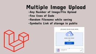 Laravel Upload Multiple Images and Files | Make Storage Link | Laravel 10
