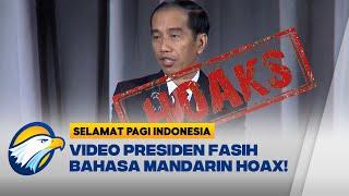 Kawal Pemilu 2024 - Viral Video Deepfake Jokowi Berbahasa Mandarin