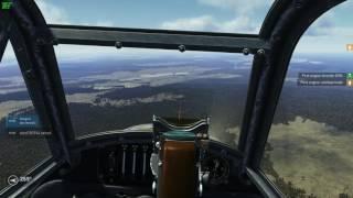 IL-2 BOS/BOM - Diving on a Russian LaGG-3 (series 29) in a BF109 F4 - Replay 2017 04 04 13 56