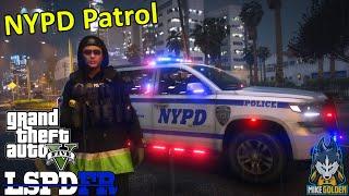 NYPD Patrol In A Chevy Suburban - (NaturalVision Evolved) | GTA 5 LSPDFR Episode 529