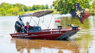 Bimini Top Install and Test on my Bass Tracker