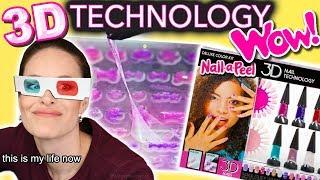 Adult Reviews Children's "Nail-a-Peel" 3D Technology (only appropriate for teenagers and up)