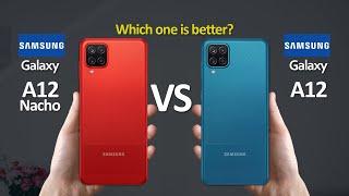 Samsung Galaxy A12 Nacho Vs Samsung Galaxy A12