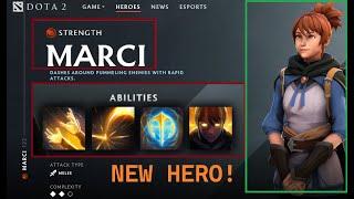 Marci - The New Dota2 Hero! She's Awesome! [Skills and Hero Overview]