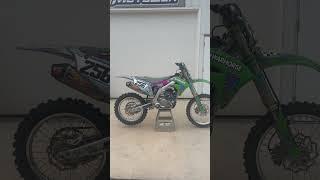 2024 Kawasaki KX250F with a few upgrades! #milliondollarbaby #youtubeshorts