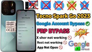 Tecno Spark Go 2023 (BF7) FRP Bypass | New Trick | FRP Unlock Tecno SPARK Go 2023 | Very Easy Trick