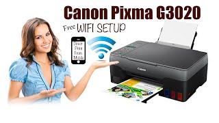 Canon Pixma G3020 Printer Wifi Setup