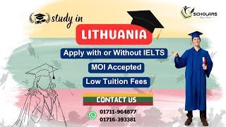 Study in Lithuania without IELTS for Bangladeshi